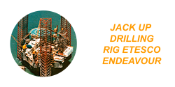 Jack Up Drilling Rig Etesco Endeavour